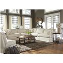 Elliston Place Bentley Casual Sectional Sofa With Slip